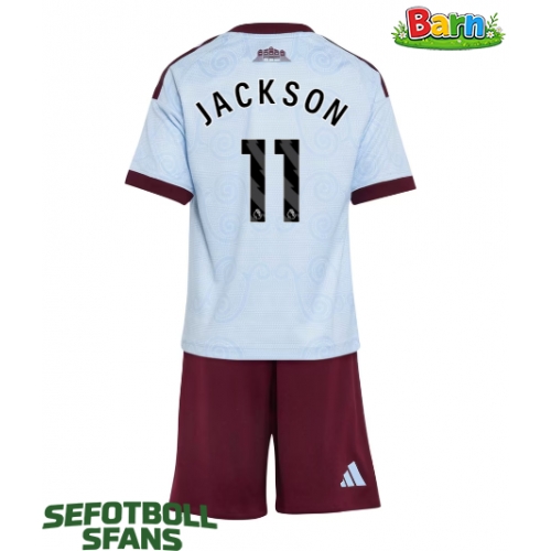 Aston Villa Nicolas Jackson #11 Tredjeställ Barn 2026-27 Kortärmad (+ Korta byxor)